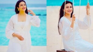 Divyanka Tripathi is a sight to behold from holiday diaries, looks gorgeous in white outfit