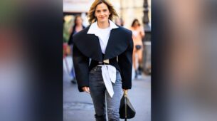 Emma Watson Was Spotted Wearing Skinny Jeans To Couture Fashion Week? SEE PICS