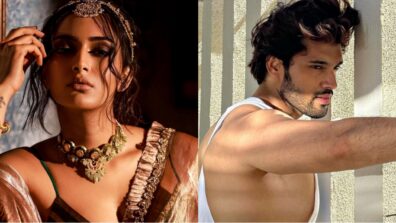 Erica Fernandes stabs hearts in deep-neck saree and blouse, Parth Samthaan says, ‘my fav click’