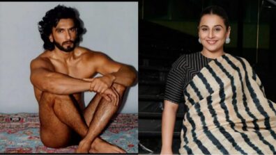 EXCLUSIVE: Vidya Balan reacts to Ranveer Singh’s nude photoshoot, says, “kissi ke baap ka kya…” at IAA Voice Of Change event