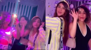 Expectation Vs Reality: Ashnoor Kaur gets playful with girl gang inside washroom, see video