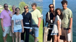 Family Time: Namrata Shirodkar heads out for a trip to Switzerland with children Sitara and Gautham Ghattamaneni