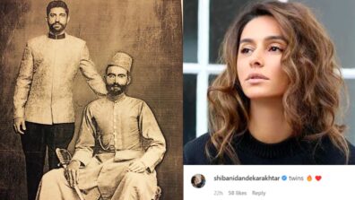 Farhan Akhtar Looks Like Great-Grandfather Muztar Khairabadi In Latest Snap, Wife Shibani Dandekar Reacts