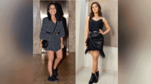 Fashion Face-off: Neha Kakkar Or Dhvani Bhanushali: Who Dropped Your Jaw In These Black Shoes?