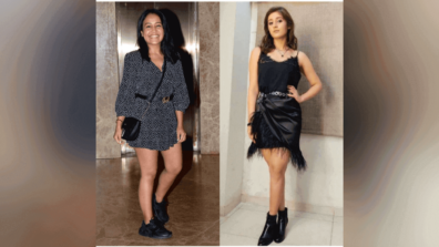 Fashion Face-off: Neha Kakkar Or Dhvani Bhanushali: Who Dropped Your Jaw In These Black Shoes?