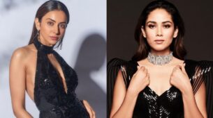 Fashion Face-off: Rakul Preet Singh Vs Mira Rajput: Who’s your queen of hearts in black? (Vote Now)
