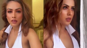 F*ck It: Nia Sharma is bold and badass like never before, flaunts curvaceous midriff in white