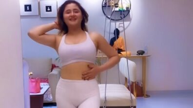 Fitness girl: Rashami Desai shows her flexibility acing ‘backflip’ challenge, watch video