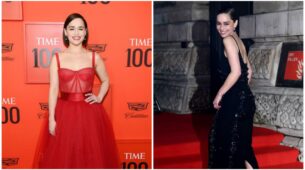From Gorgeous Red To Stunning Black: 2 Of The Most Stunning Outfits Worn By Emilia Clarke On The Red Carpet
