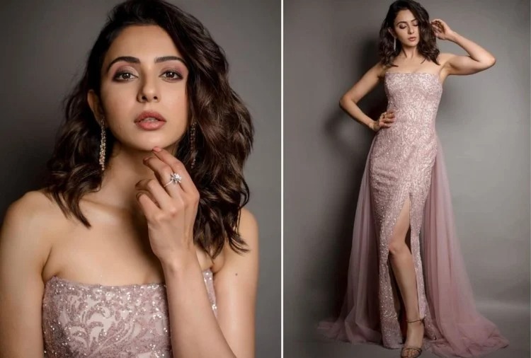 From Rakul Preet Singh To Rashmika Mandanna, Learn How To Slay In Beautiful Pink Outfits - 0