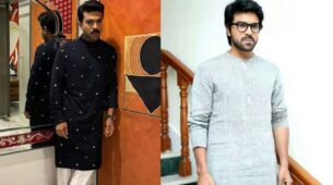 Get Inspired By Ethnic Wears Of Ram Charan For Upcoming Festivals