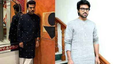 Get Inspired By Ethnic Wears Of Ram Charan For Upcoming Festivals