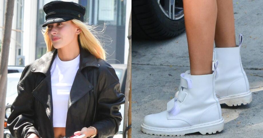 Hailey Bieber’s Collection Of White Boots Is Out Of This World - 1