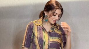 Hansika Motwani is hunting for classy captions for new post, can you help her out?