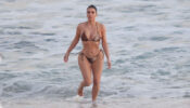 Have You Checked Kim Kardashian’s Latest Metallic Swim Collection Yet? Check Here