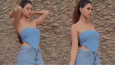 Haye Garmi: Disha Patani slays in strapless crop top and denim shorts, warns someone to not break ‘her soul’