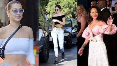 Bella Hadid, Kendall Jenner, Rihanna: We Are Obsessed With These Off-shoulder Crop Tops