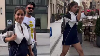 Hina Khan gets romantic with ‘someone special’ on streets, says, “I am falling in love with you even more…”