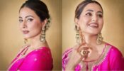 Hina Khan says hello to Monday, flaunts gorgeous jewellery and hair bun