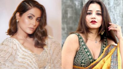 Hina Khan shines bright like diamond in golden sequin dress, Monalisa loves it