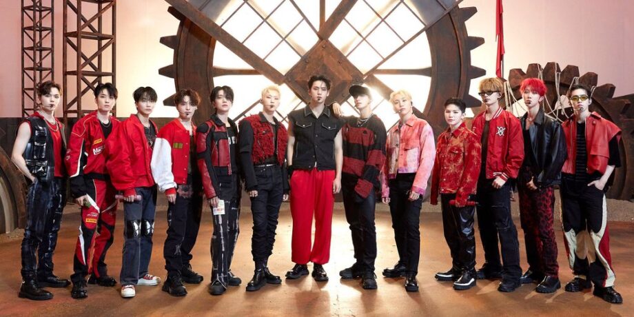 Hot As A Fire: SEVENTEEN Members Looks Jaw Dropping In These Red Fits; See Pictures Here - 1