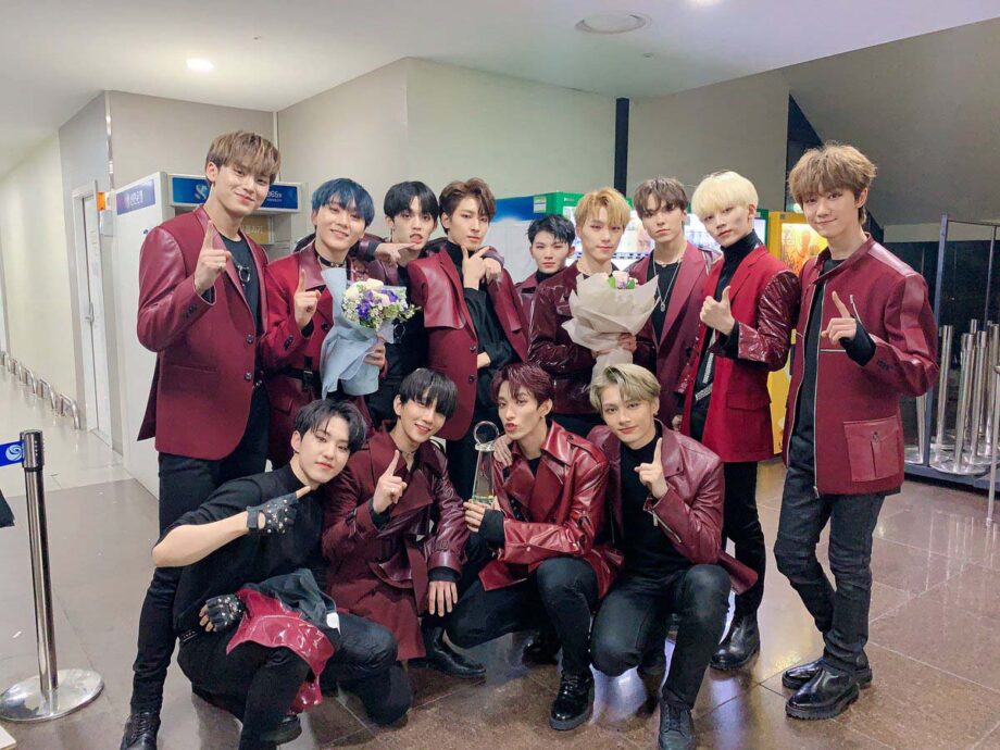 Hot As A Fire: SEVENTEEN Members Looks Jaw Dropping In These Red Fits; See Pictures Here - 2