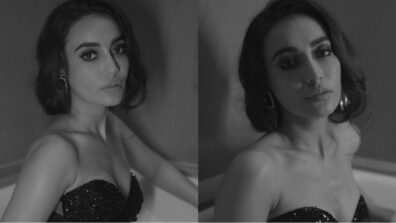 Hot or Not: Surbhi Jyoti sizzles like ultimate vogue queen in strapless black bralette, check out