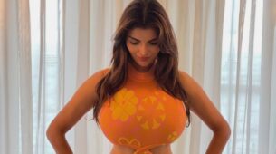 Hot Picture: Anveshi Jain wants you to be ‘fond’ of her, flaunts hourglass figure in orange printed top