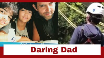 Hrithik Roshan Proves To Be A Daring Dad As He Motivates His Son For Bungee Jumping: Check