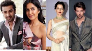 “I didn’t mean it” Watch Ranbir Kapoor apologising to Hrithik Roshan for taking his name while explaining Kangana Ranaut in ‘guess challenge’ to Katrina Kaif