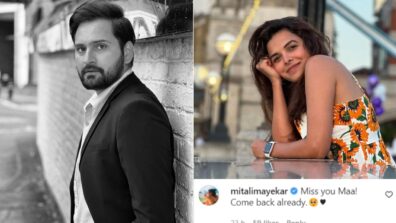 ‘I miss this face’, says Siddharth Chandekar in cryptic post, wife Mitali Mayekar comments