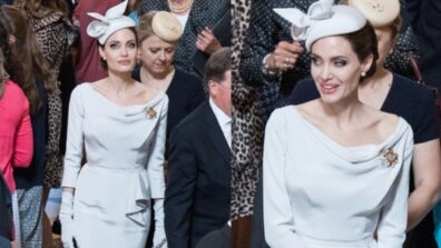 In A Magnificent Ralph & Russo Gown, Angelina Jolie Emanates Majesty; View Photos