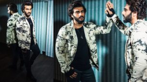 In pics: Arjun Kapoor looks dapper in tie-dye blazer, fans get goals
