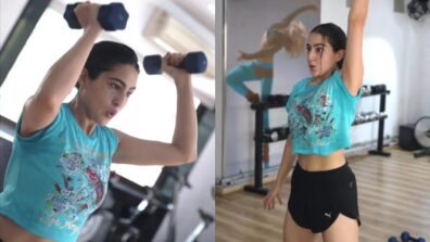 “It’s good to be back”, Sara Ali Khan hits gym as she returns from vacay, watch