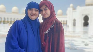 Jannat Zubair Rahmani visits world-famous Sheikh Zayed Mosque in Abu Dhabi, celebrates ‘jumma’ with mom