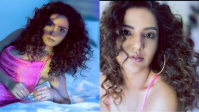 Jasmin Bhasin sends shockwaves on internet in new bedroom photo, looks bombastic in pink outfit