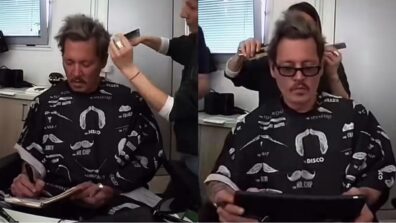 Johnny Depp shares glimpse of makeup routine from vanity van, see video