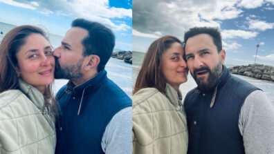 Kareena And Saif’s ‘Beach Pe Kiss’ moment In England goes viral, see pics