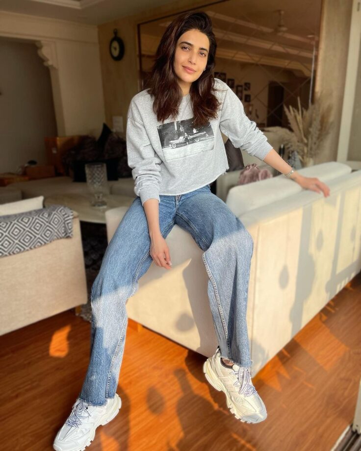 Karishma Tanna Is A Big Fan Of Denims & We Love It: See Pic - 1