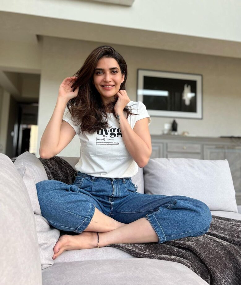 Karishma Tanna Is A Big Fan Of Denims & We Love It: See Pic - 4