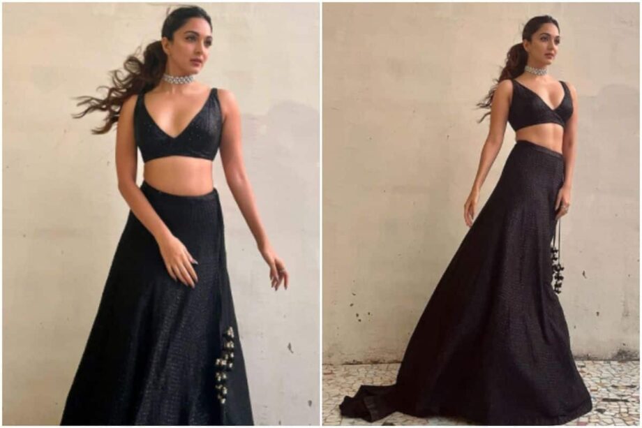 Kiara Advani looks dreamy-doll in black co-Ord set, her hair curls steal the show - 0