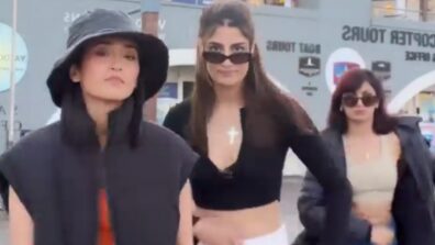 KKK 12: Shivangi Joshi does ‘jiggle wiggle’ trend with Sriti Jha and Erika Packard in Cape Town, see viral video