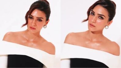 Kriti Sanon is busy channelising her inner Audrey Hepburn, rocks black and white combination like a diva