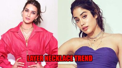 Kriti Sanon To Janhvi Kapoor: 5 Divas Who Slayed The Layer Necklace Trend: See Pic