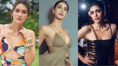 Kriti Sanon, Vaani Kapoor and Sanjana Sanghi set internet ablaze with droolworthy snaps, check out