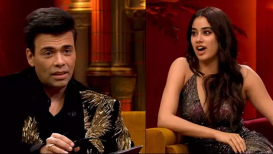 KWK 7: Janhvi Kapoor reacts as Karan Johar asks her if she will have 's*x' with her ex 659307