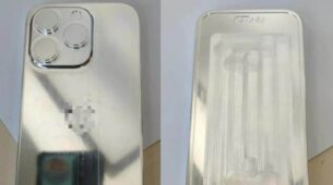 Leak Photo: iPhone 14 Pro Max has a dual pill-shaped camera module