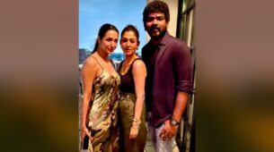 Malaika Arora Congratulates Newlyweds Nayanthara And Vignesh Shivan As She Meets Them