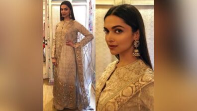 Take Notes On How To Style Ethnic Jhumkas With Your Fit From Fashion Inspo Deepika Padukone