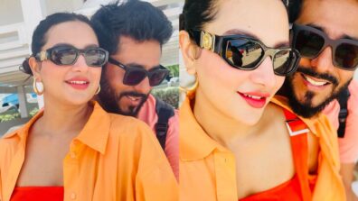 “Mine” Bengali actress Subhashree Ganguly shares mushy moment with husband Raj Chakraborty, see pics